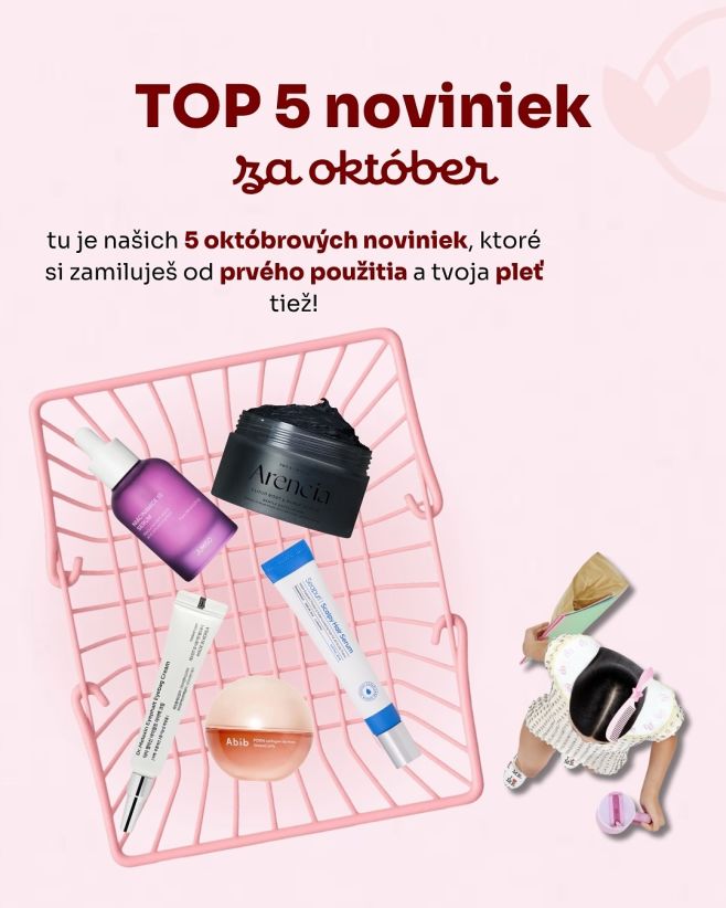 Nový mesiac, nové objavy ✨ Vybrali sme pre teba 5 produktov, ktoré si z októbra odniesli titul “must-have” 💕 Každý z nich...