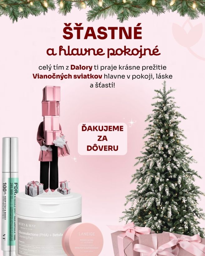 Ďakujeme, že si tento rok bola s nami 💖 Prajeme ti pokojné, láskavé Vianoce plné oddychu, malých radostí a samozrejme...